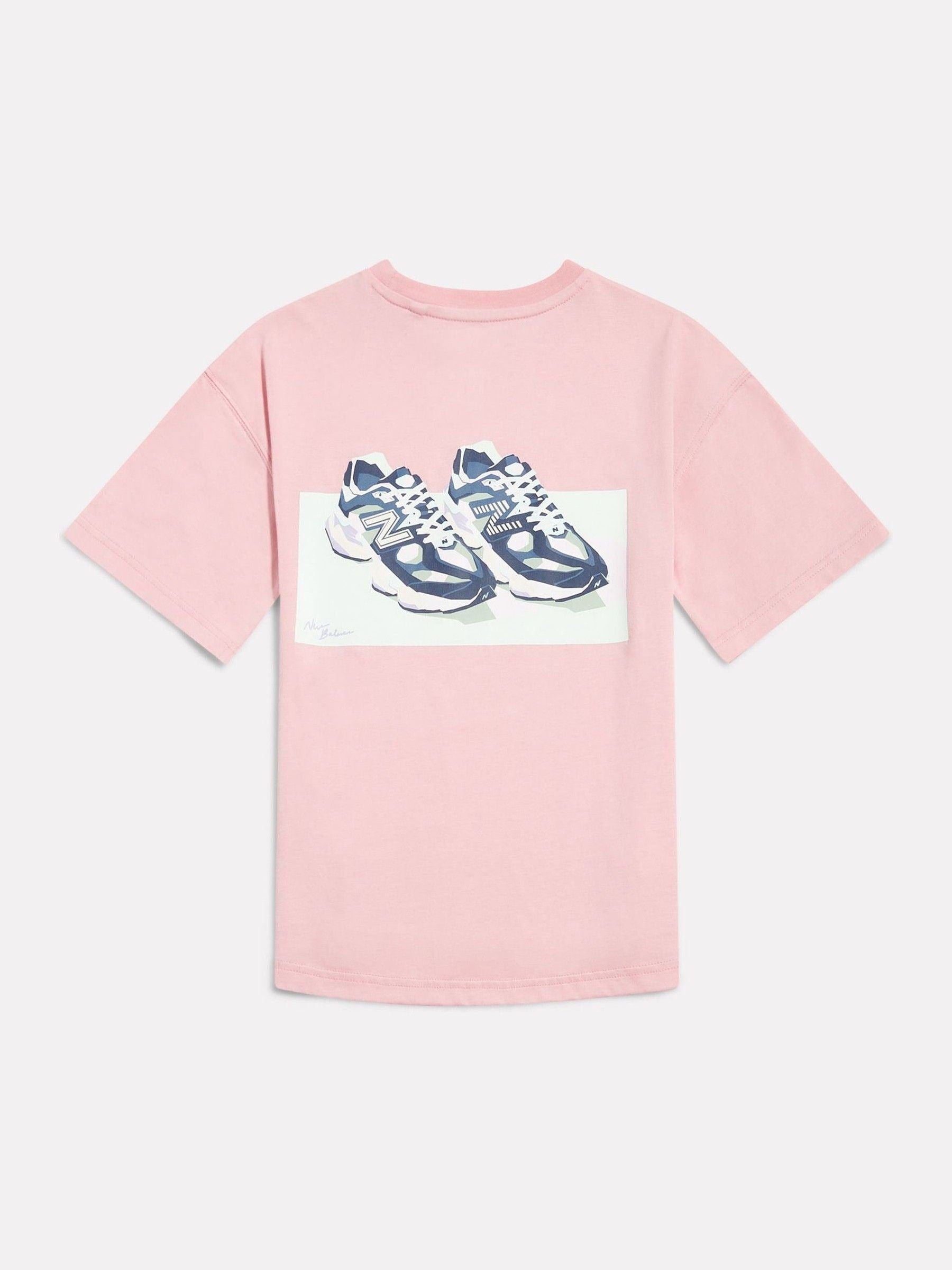 Dsiney Kidz - New Balance Pink 9060 Graphic T-Shirt image 1