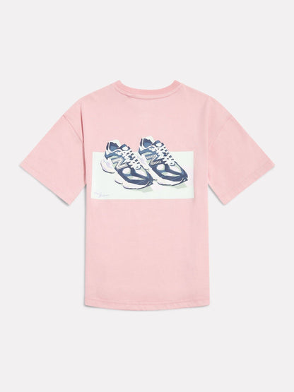 Dsiney Kidz - New Balance Pink 9060 Graphic T-Shirt image 1