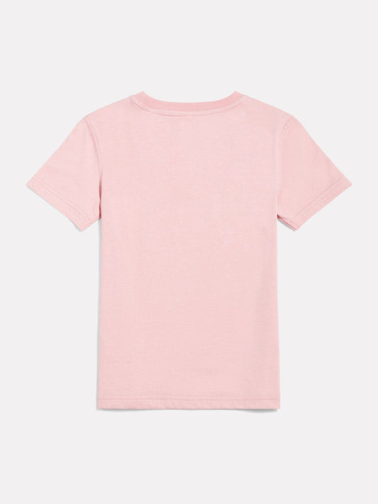 Dsiney Kidz - New Balance Pink Girls Stacked Logo T-Shirt image 2