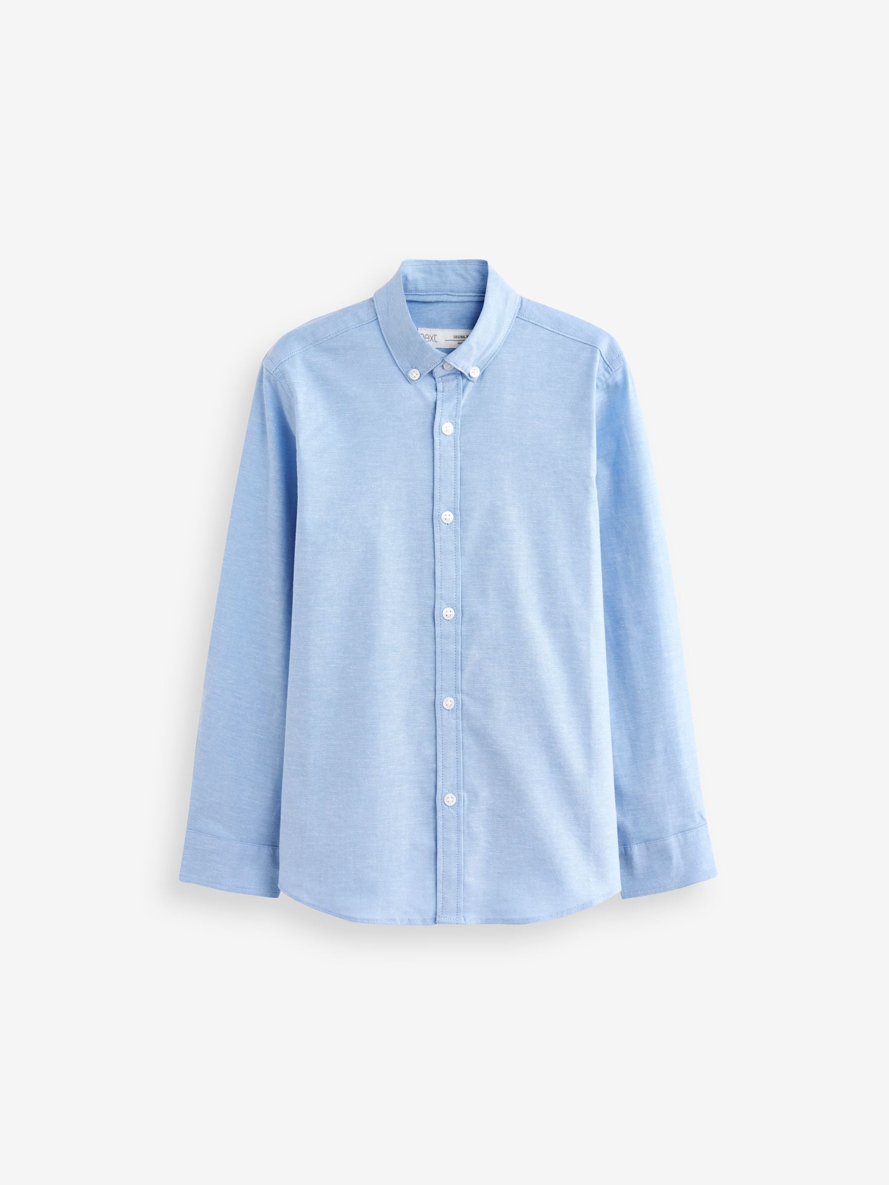 Dsiney Kidz - Blue Plain Single Oxford Shirt (3-16yrs) image 1