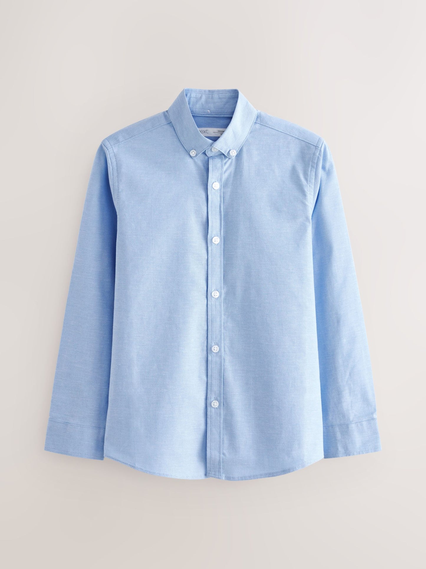 Dsiney Kidz - Blue Plain Single Oxford Shirt (3-16yrs) image 3