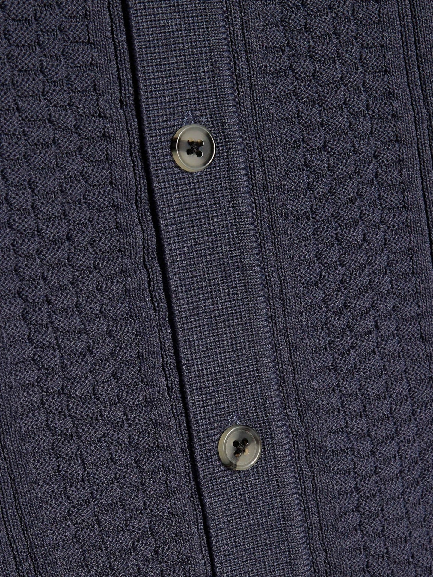 Dsiney Kidz - River Island Navy Blue Slinky Knitted Revere Shirt image 4