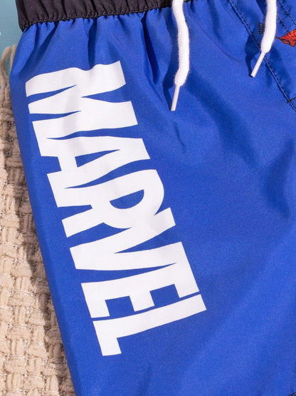 Dsiney Kidz - Vanilla Underground Blue Marvel Spiderman, Captain America and Hulk Swim Shorts image 2