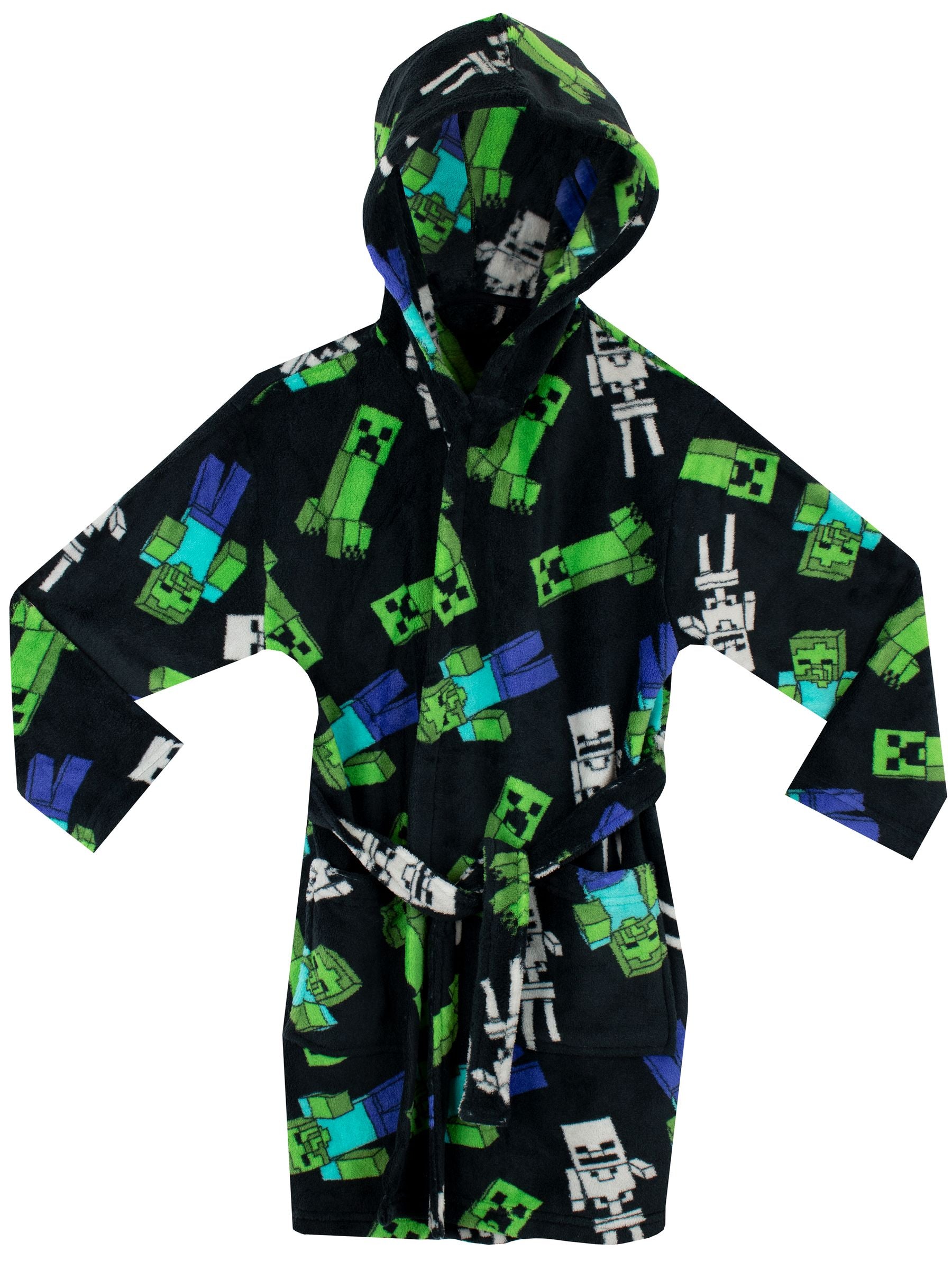Character Green Minecraft Dressing Gown image 3