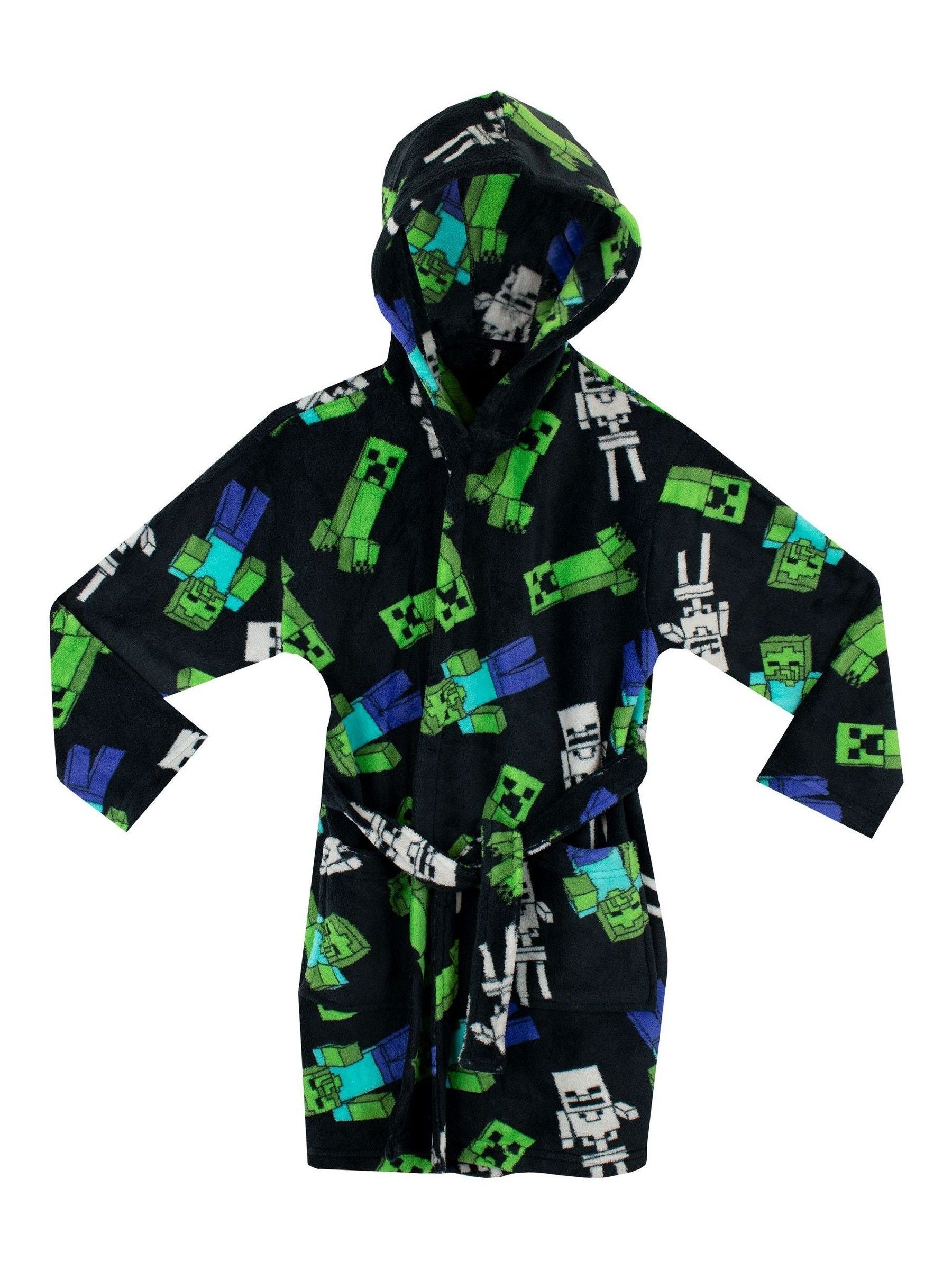 Character Green Minecraft Dressing Gown image 4
