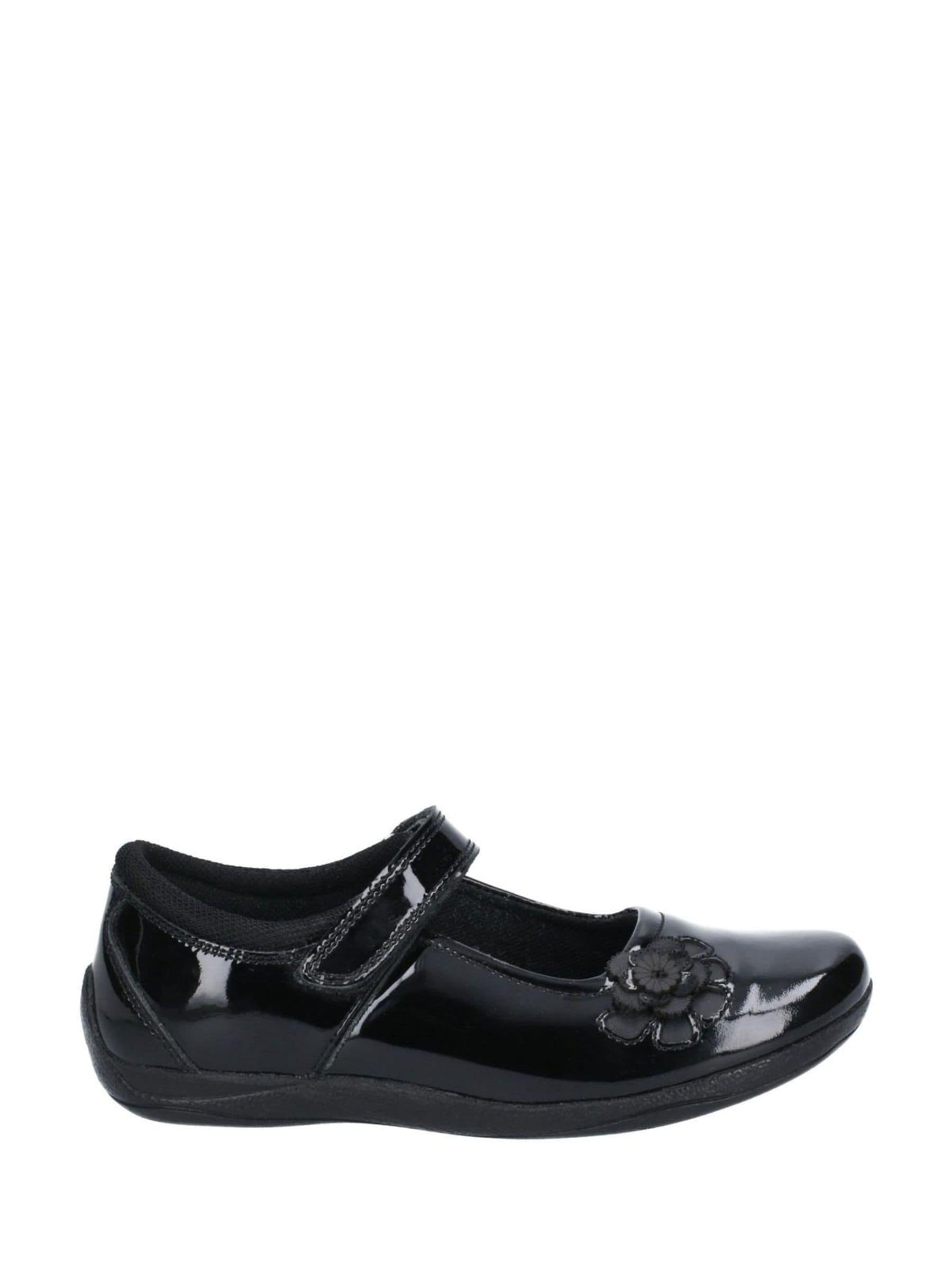 Hush Puppies Black Jessica Junior School Shoes image 1