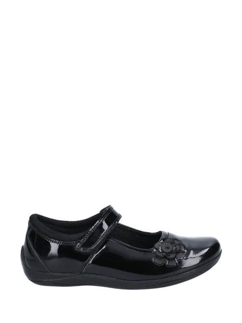 Hush Puppies Black Jessica Junior School Shoes image 1