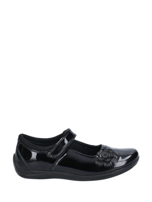 Hush Puppies Black Jessica Junior School Shoes image 1