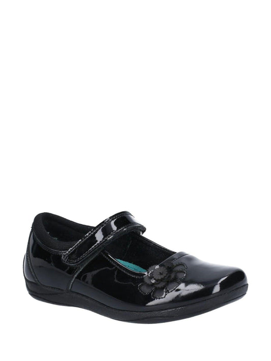 Hush Puppies Black Jessica Junior School Shoes image 2