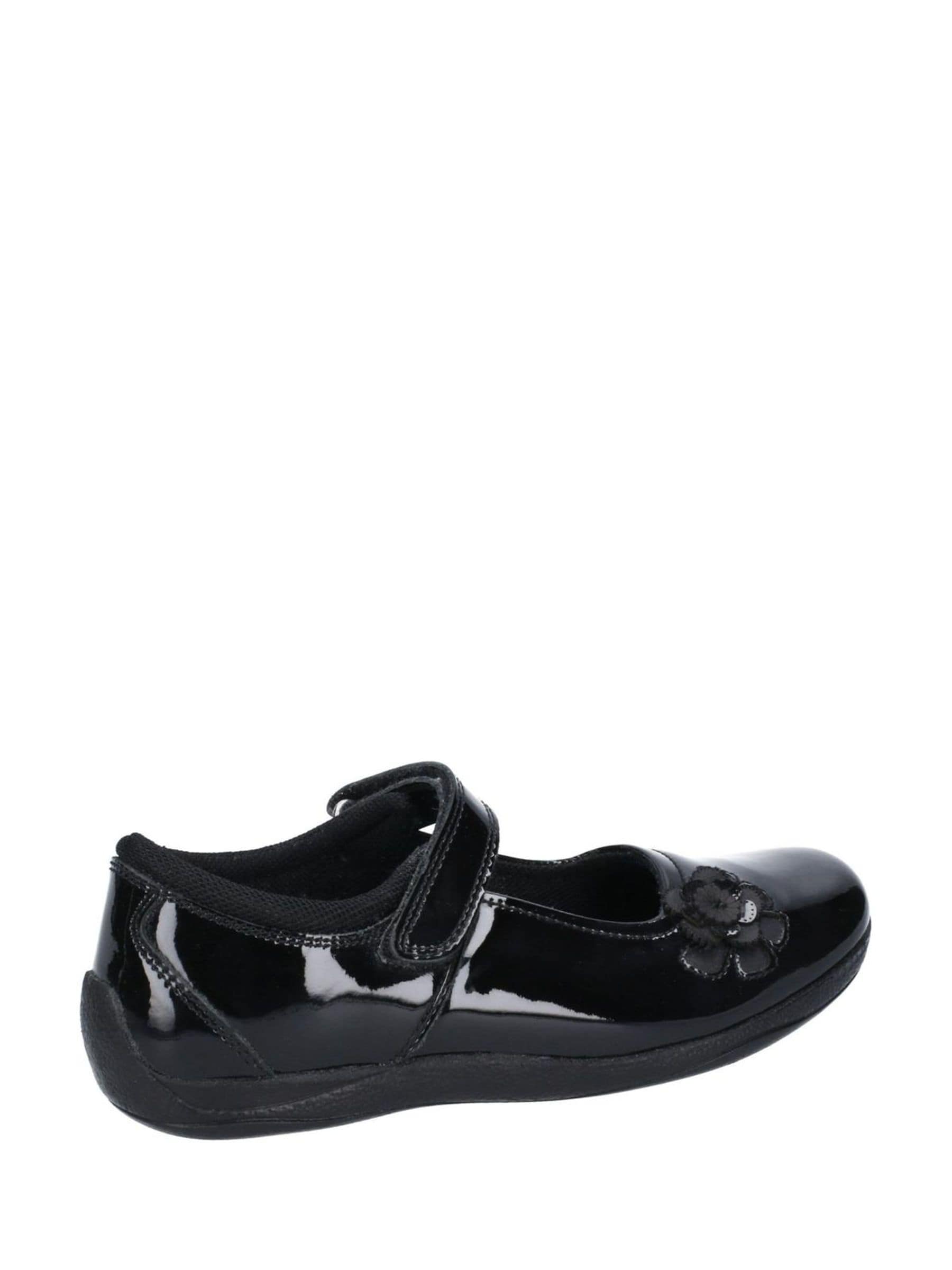 Hush Puppies Black Jessica Junior School Shoes image 3