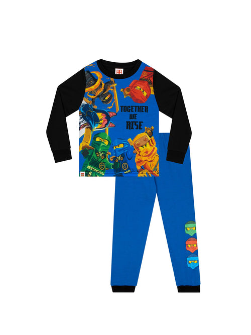 Dsiney Kidz - Character Black Lego Ninjago Long Sleeve Pyjamas Kai, Jay, Cole And Lloyd image 1