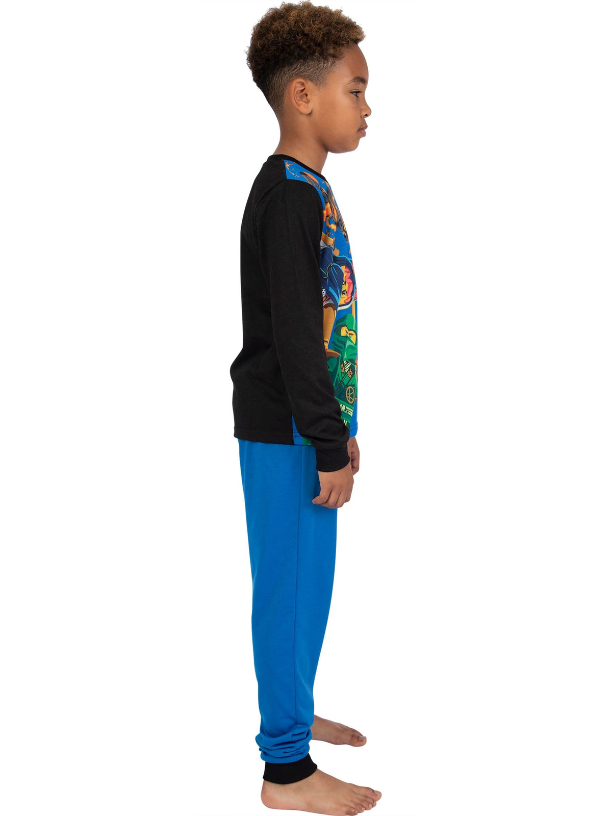 Dsiney Kidz - Character Black Lego Ninjago Long Sleeve Pyjamas Kai, Jay, Cole And Lloyd image 5