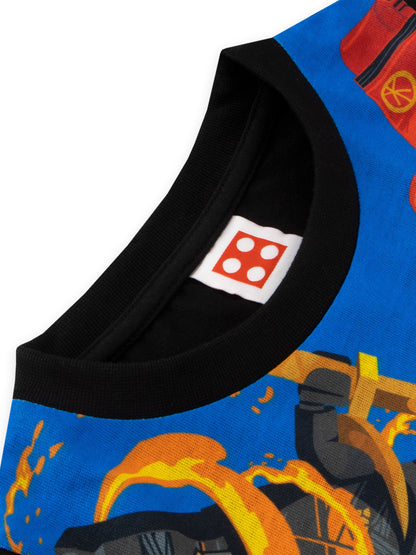 Dsiney Kidz - Character Black Lego Ninjago Long Sleeve Pyjamas Kai, Jay, Cole And Lloyd image 9