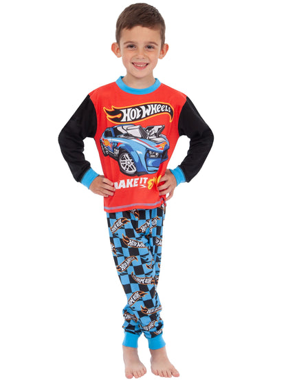 Dsiney Kidz - Character Blue Hot Wheels Epic Long Sleeve Pyjamas image 2