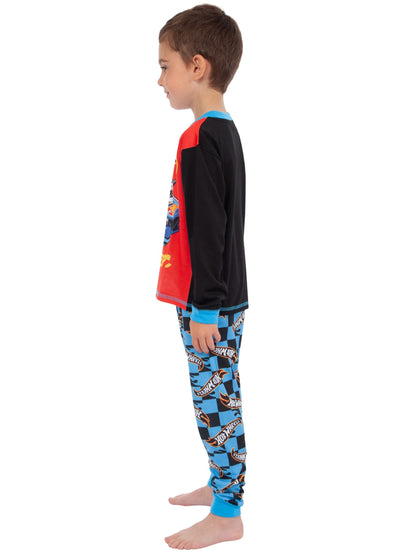 Dsiney Kidz - Character Blue Hot Wheels Epic Long Sleeve Pyjamas image 3