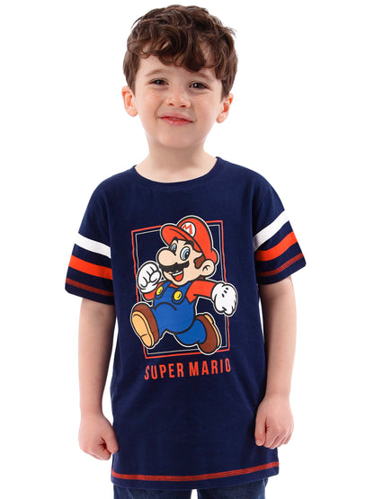 Dsiney Kidz - Character Blue 100% Cotton Super Mario Gaming T-Shirt image 2