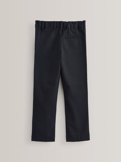 Dsiney Kidz - Navy Slim Waist Slim Leg School Formal Trousers (3-17yrs) image 2