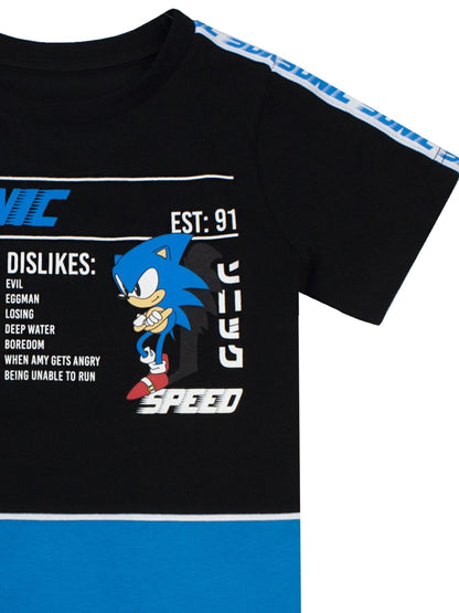 Dsiney Kidz - Vanilla Underground Black Sonic Gaming T-Shirt image 3