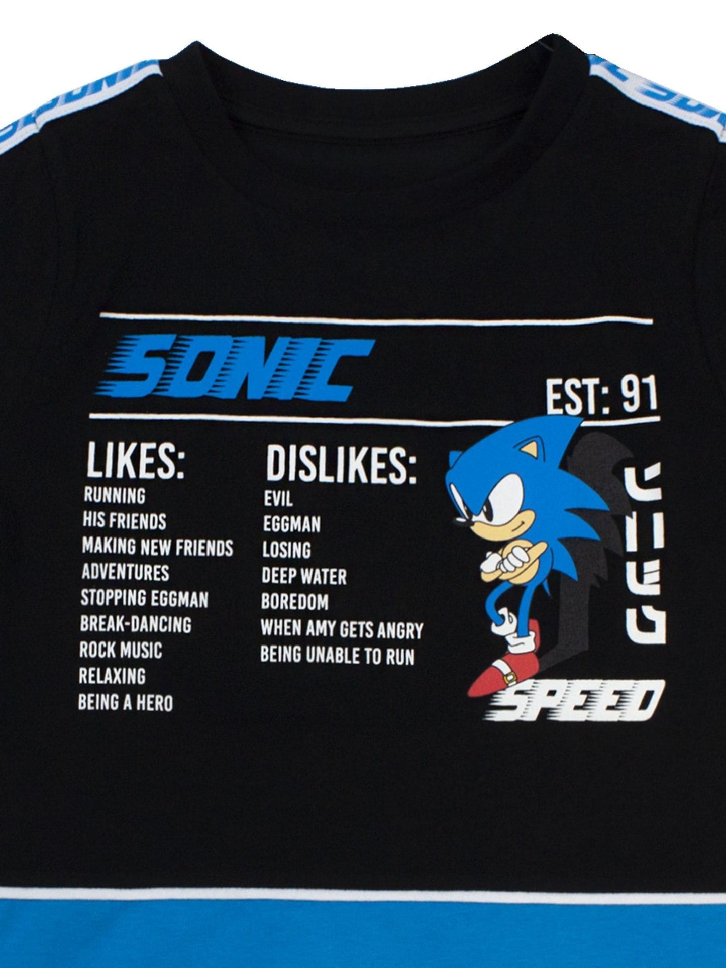 Dsiney Kidz - Vanilla Underground Black Sonic Gaming T-Shirt image 4