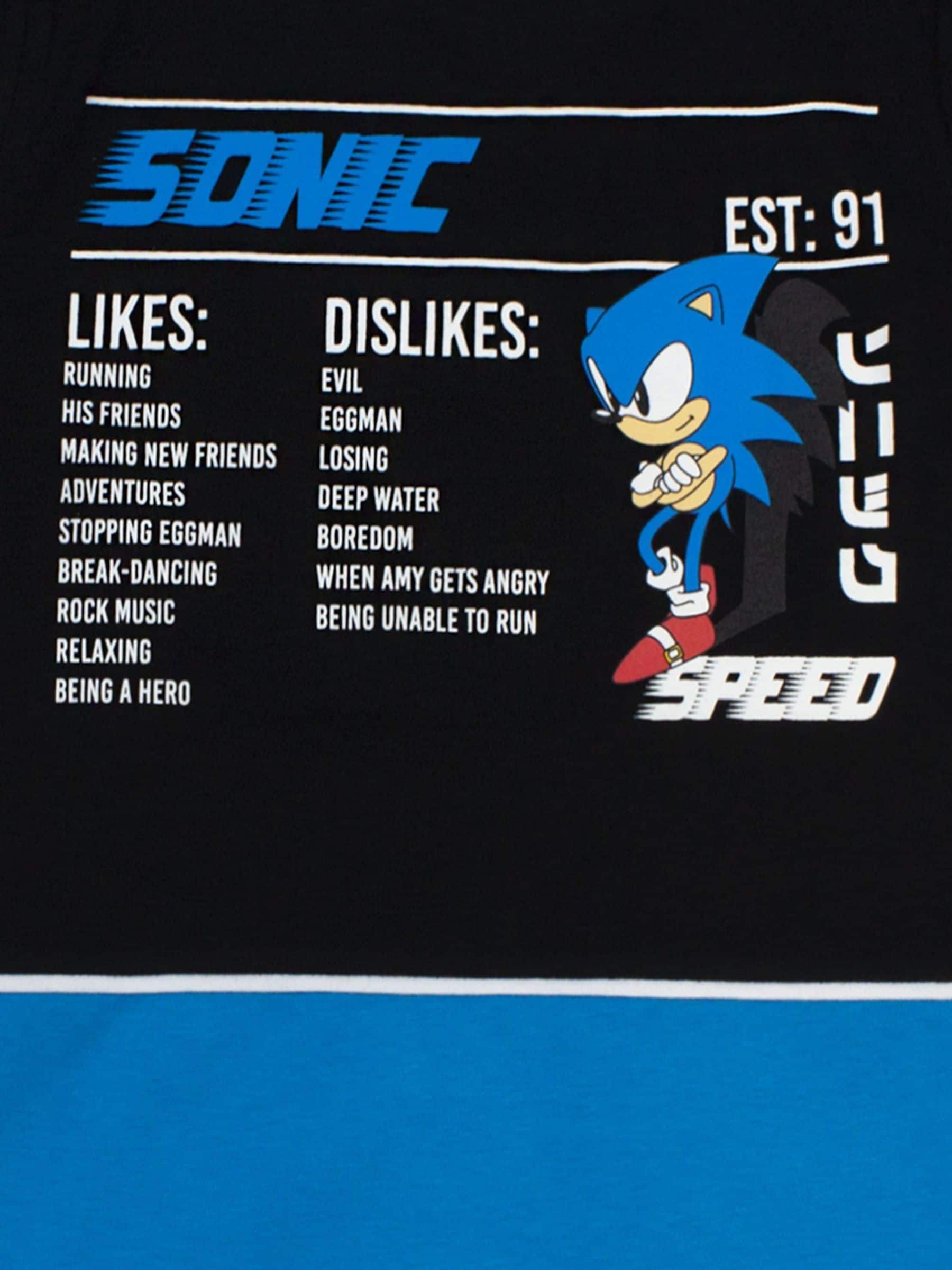 Dsiney Kidz - Vanilla Underground Black Sonic Gaming T-Shirt image 5