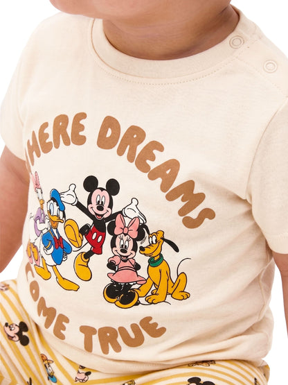 Character Yellow Disney Mickey & Friends T-Shirt And Leggings Set image 5