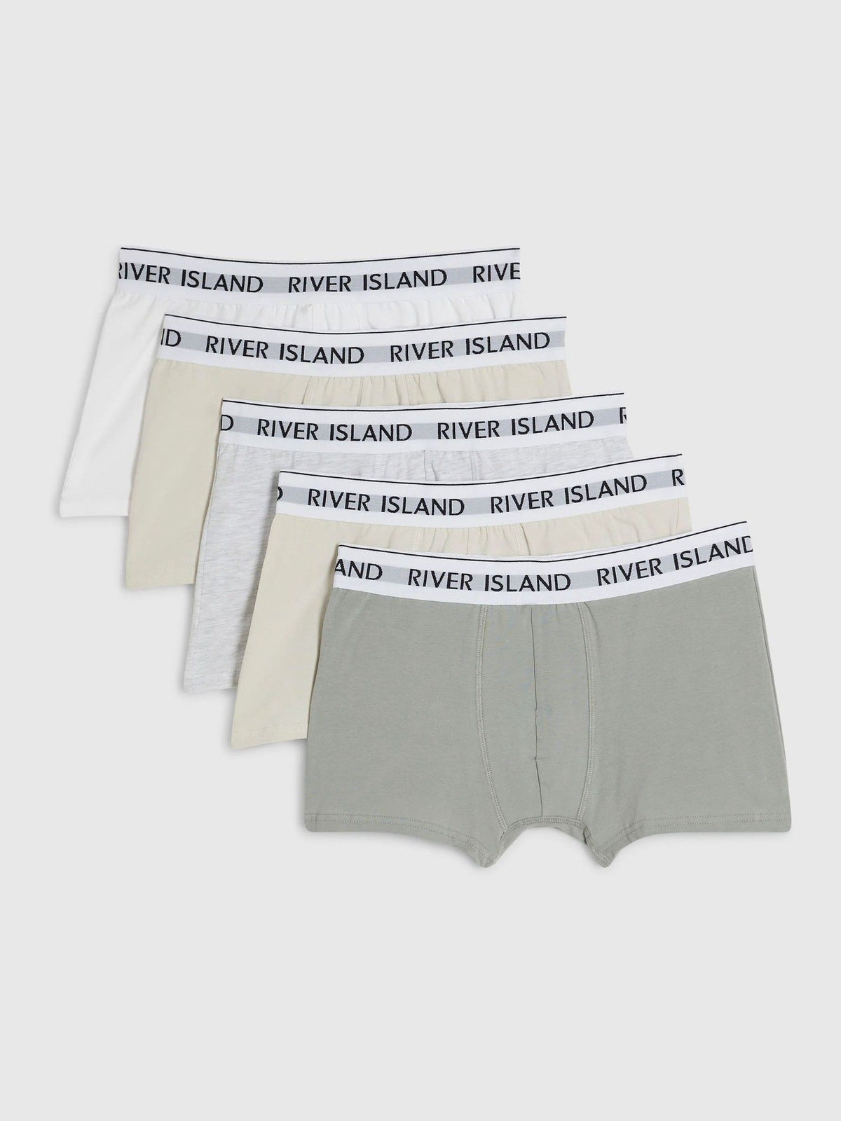 Dsiney Kidz - River Island Grey Boxers 5 Pack image 1
