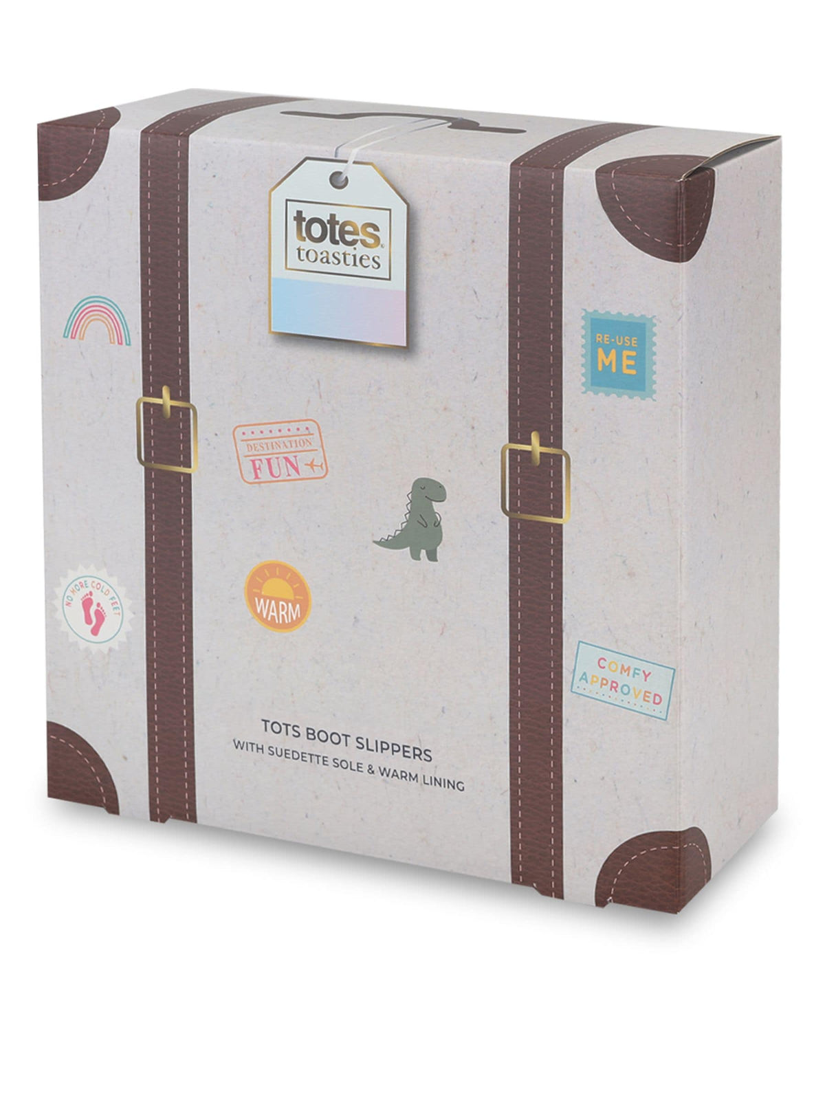 Dsiney Kidz - Totes Natural Toddlers Bear Bootie Slippers image 2