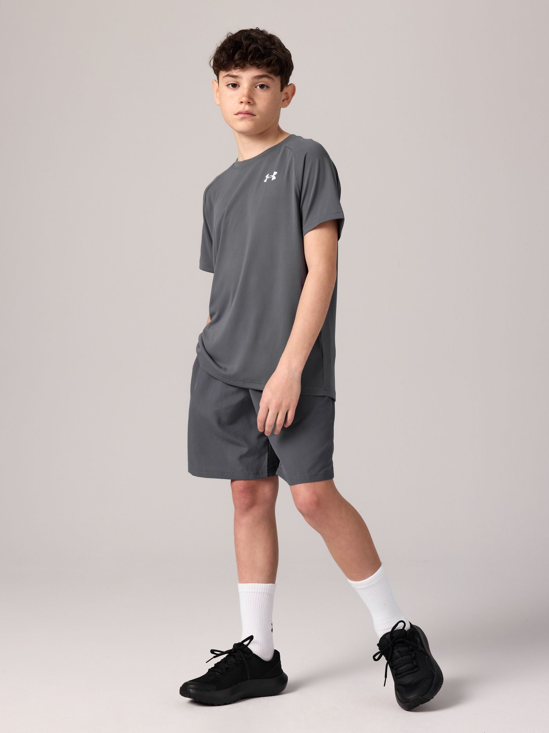 Dsiney Kidz - Under Armour Charcoal Grey Tech 2.0 Short Sleeve T-Shirt image 2