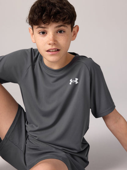 Dsiney Kidz - Under Armour Charcoal Grey Tech 2.0 Short Sleeve T-Shirt image 4