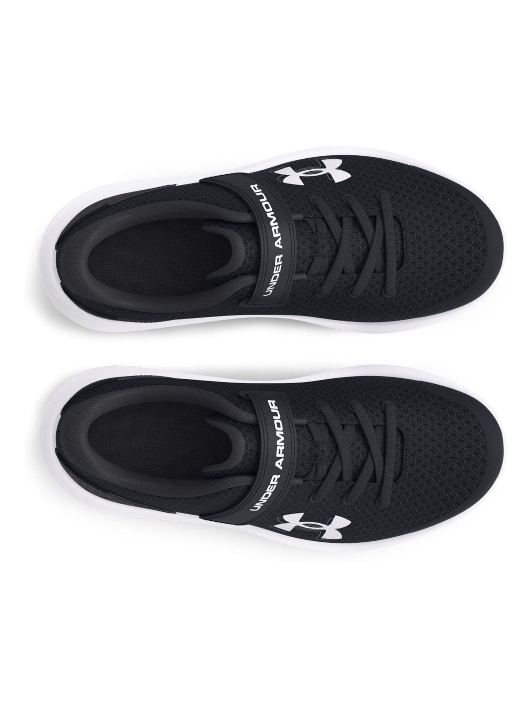 Under Armour Black/White Surge 4 Trainers image 4