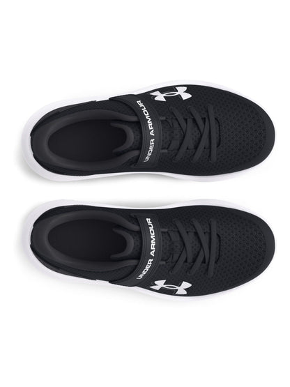 Under Armour Black/White Surge 4 Trainers image 4
