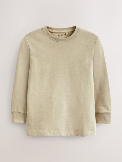 Dsiney Kidz - Stone Regular Fit Long Sleeve Cosy T-Shirt (3-16yrs) image 1