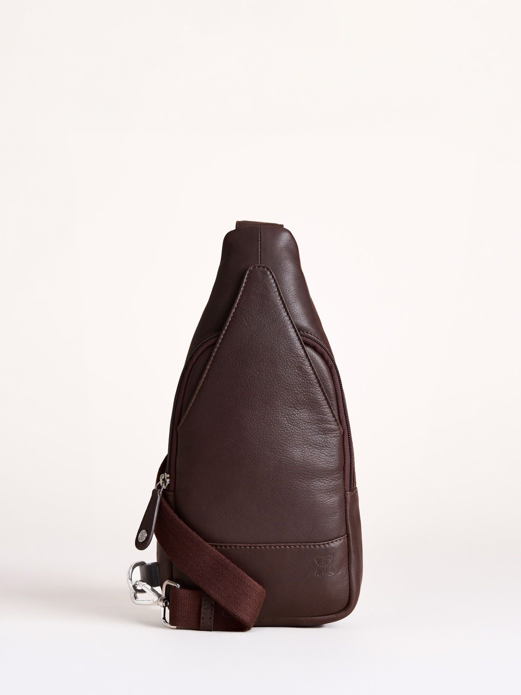 Lakeland Leather Brown Langham Sling Backpack image 1