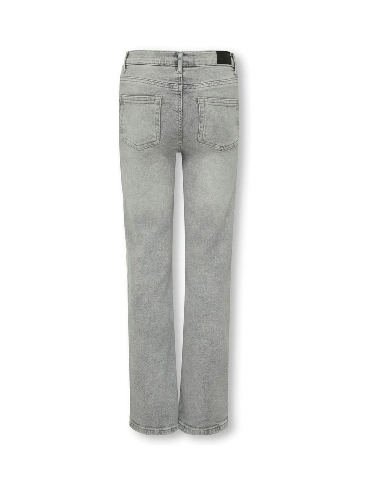 Dsiney Kidz - ONLY KIDS Grey Juicy High Waist Wide Leg Jeans With Comfort Stretch image 2