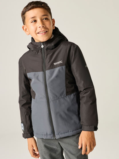 Dsiney Kidz - Regatta Black Beamz Britalight Waterproof Jacket image 4