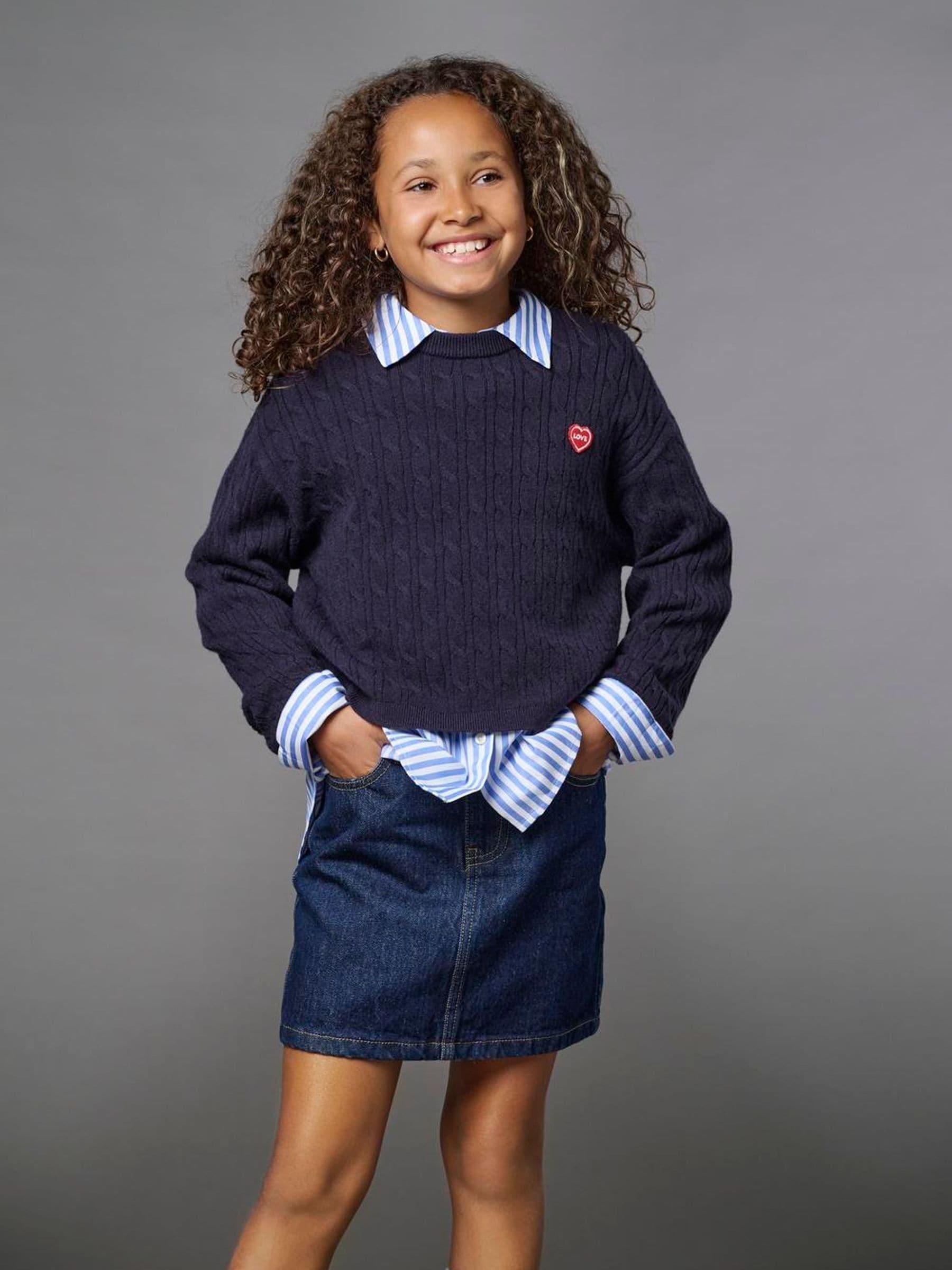 Dsiney Kidz - ONLY KIDS Blue Denim Short Skirt image 1