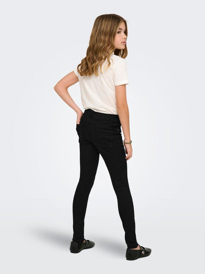 Dsiney Kidz - ONLY KIDS Black Regular Waist Skinny Jeans With Comfort Stretch image 2