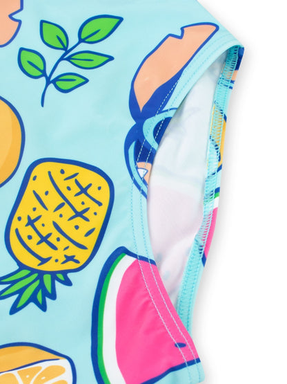 Dsiney Kidz - Character Yellow Blue Disney Lilo and Stitch Swimsuit and Scrunchie Set image 4