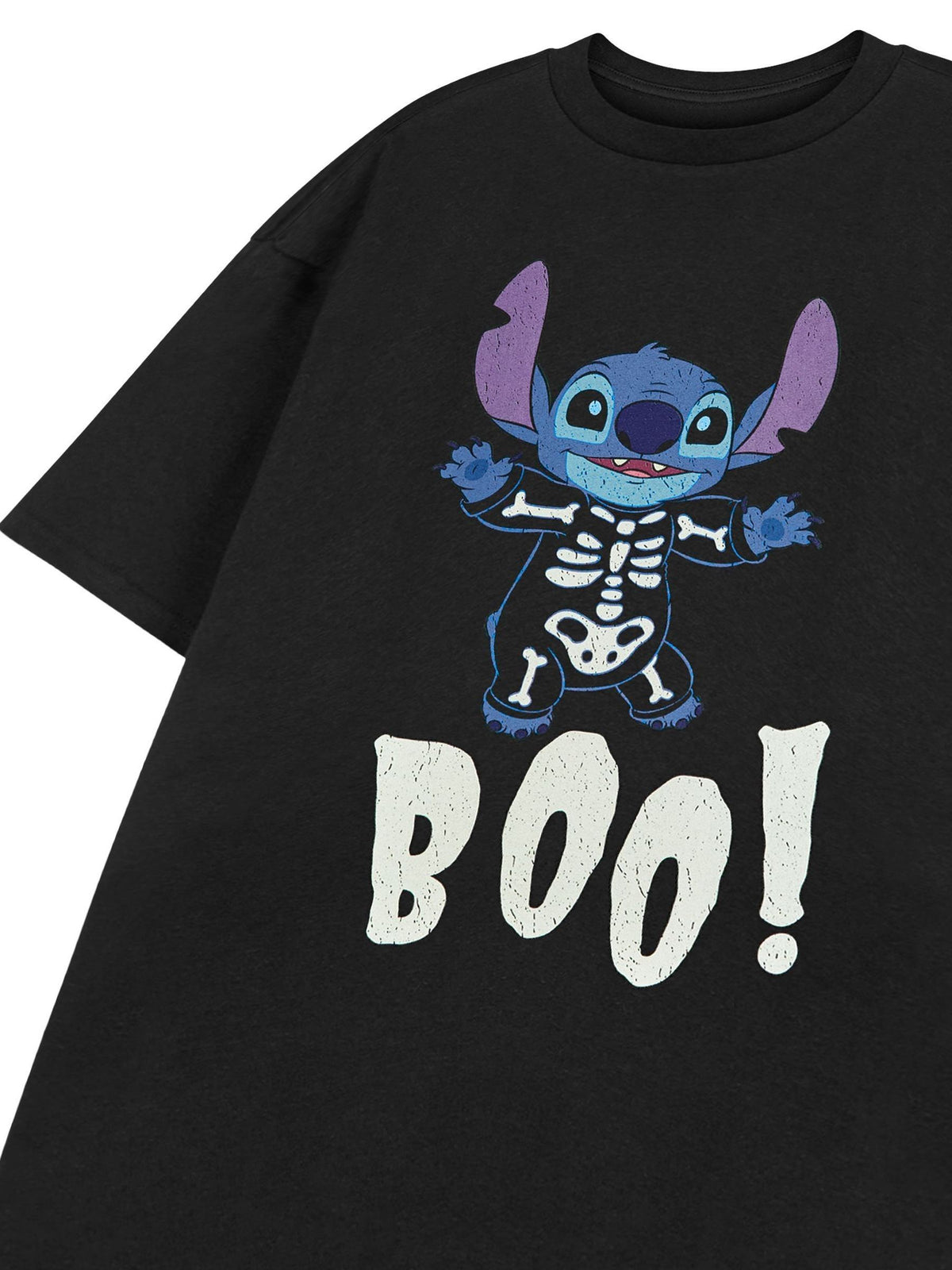 Vanilla Underground Black Disney Lilo & Stitch Boo Short Sleeved T-Shirt - image 7