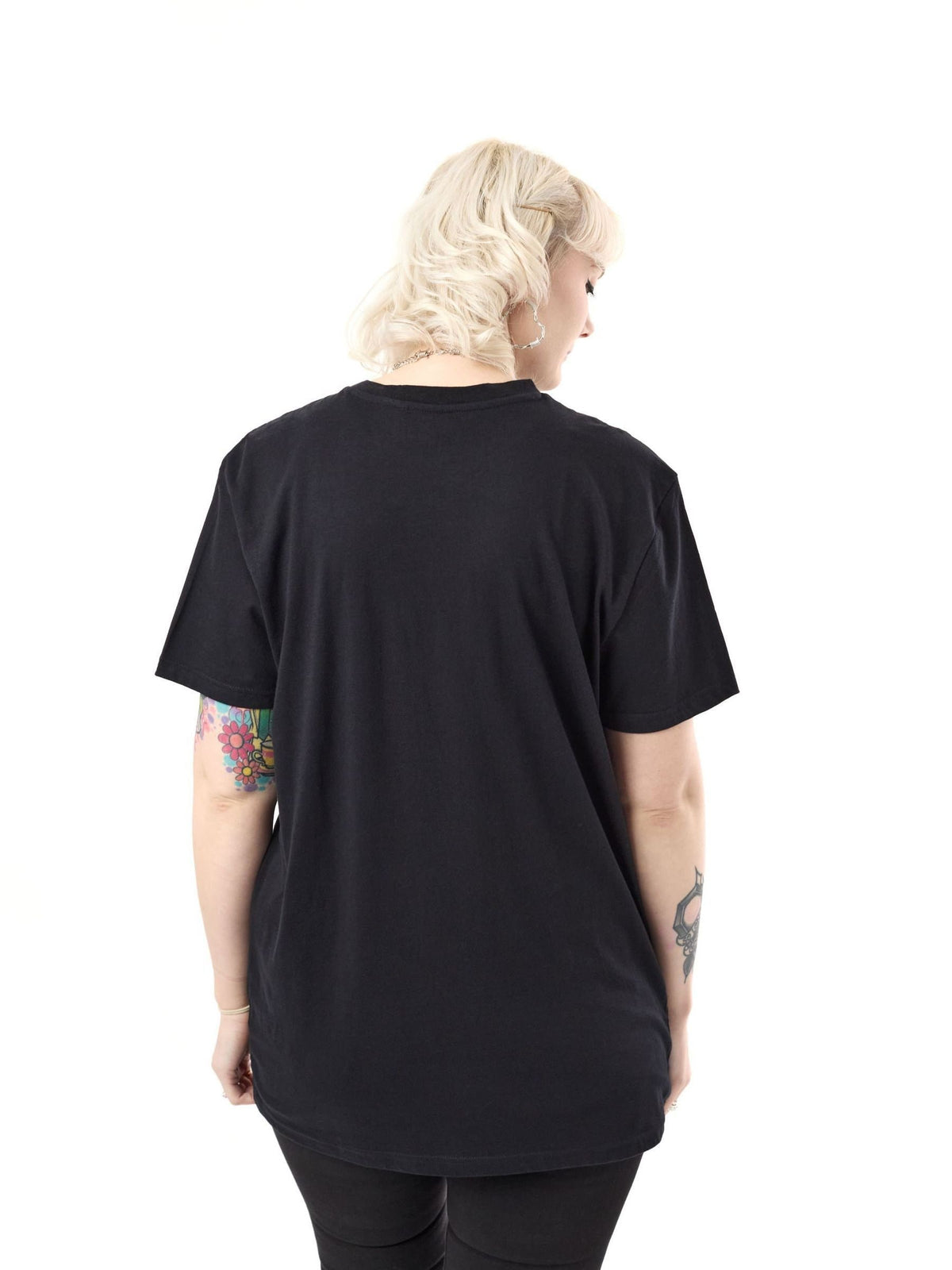 Vanilla Underground Black Disney The Nightmare Before Christmas Coffin Short Sleeved T-Shirt - image 3