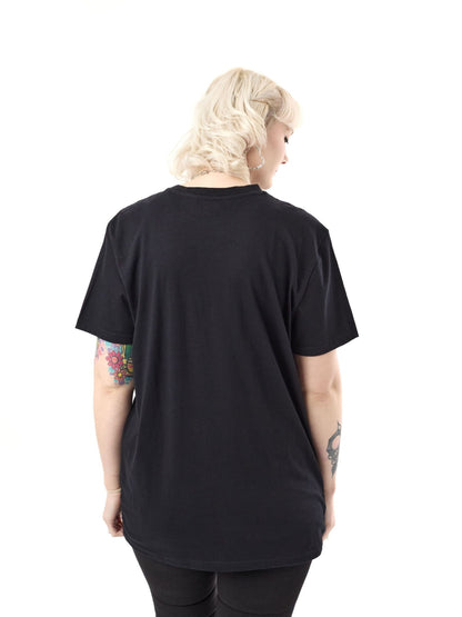 Vanilla Underground Black Disney The Nightmare Before Christmas Coffin Short Sleeved T-Shirt - image 3