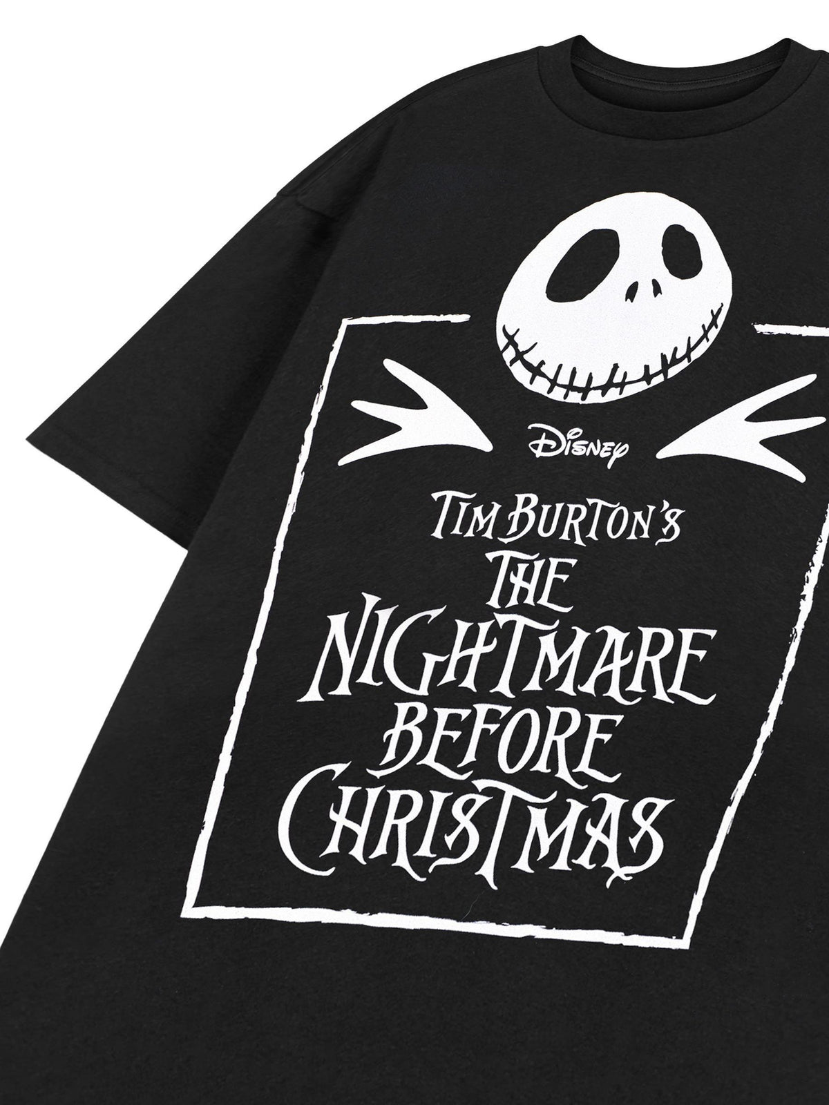 Vanilla Underground Black Disney The Nightmare Before Christmas Coffin Short Sleeved T-Shirt - image 7
