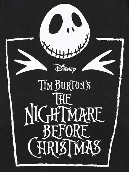 Vanilla Underground Black Disney The Nightmare Before Christmas Coffin Short Sleeved T-Shirt - image 8