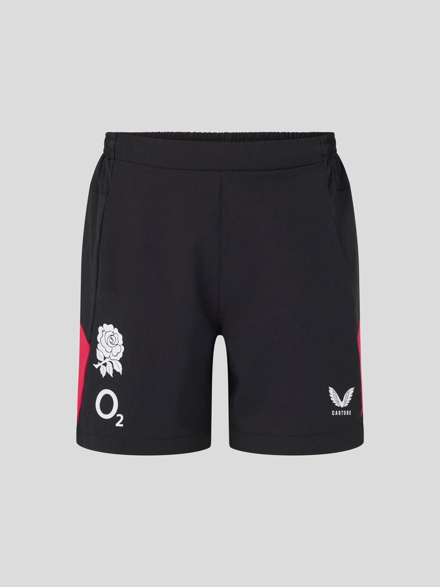 Dsiney Kidz - Castore Black Junior 26/27 England Rugby Training Performance Shorts image 1