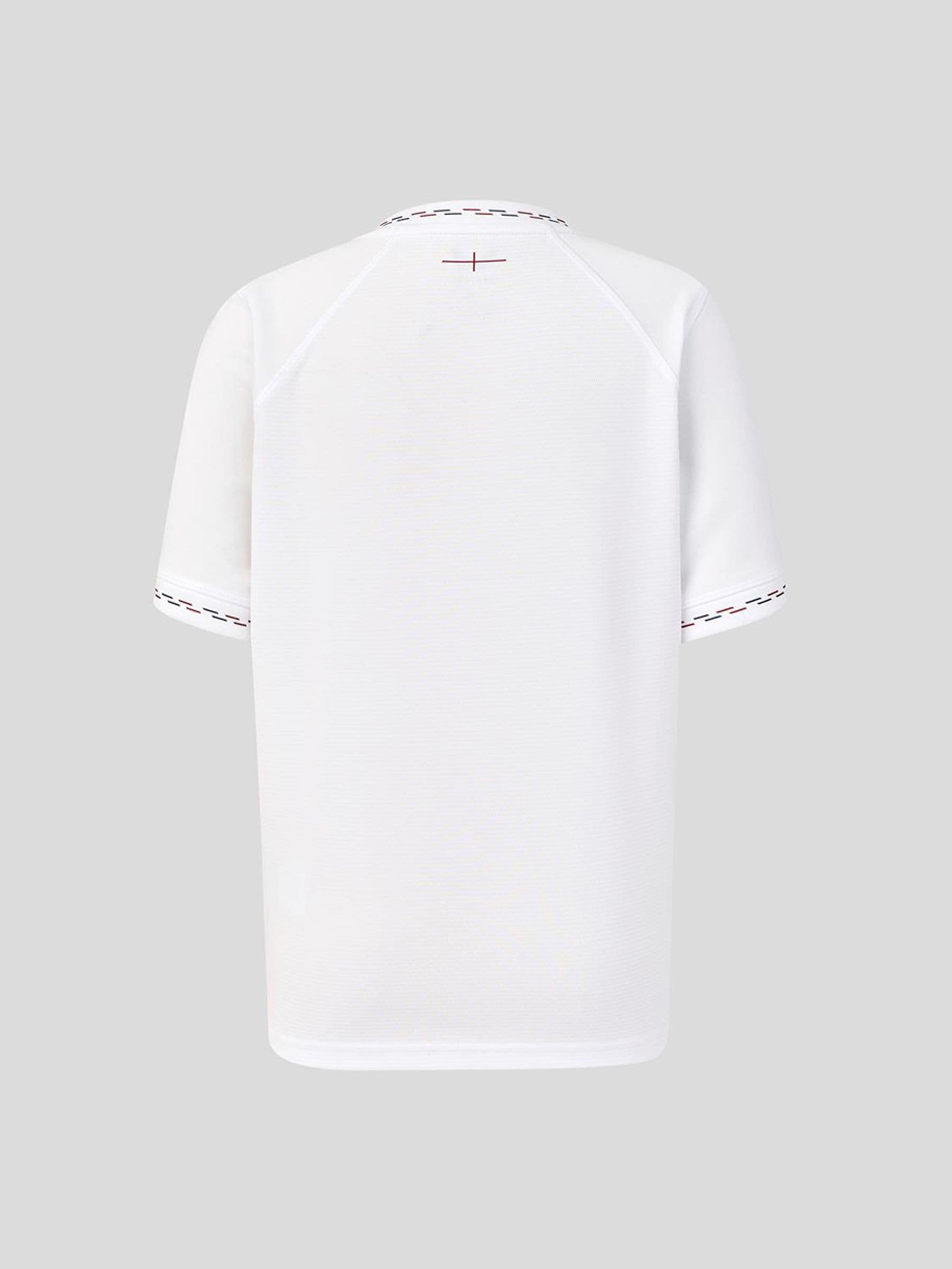 Dsiney Kidz - Castore White Junior England Rugby Home Replica Short Sleeve T-Shirt image 2