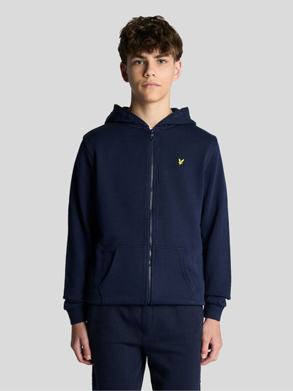Lyle & Scott Blue Zip Through Hoodie - image 1
