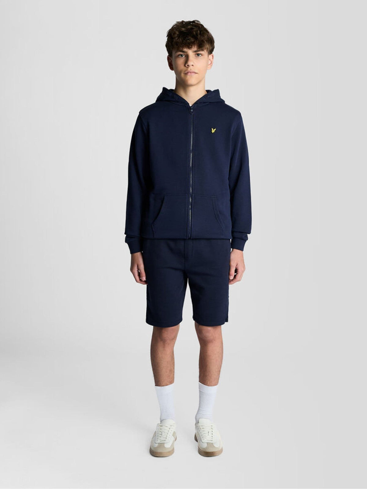 Lyle & Scott Blue Zip Through Hoodie - image 2