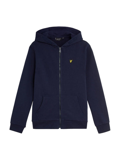 Lyle & Scott Blue Zip Through Hoodie - image 5
