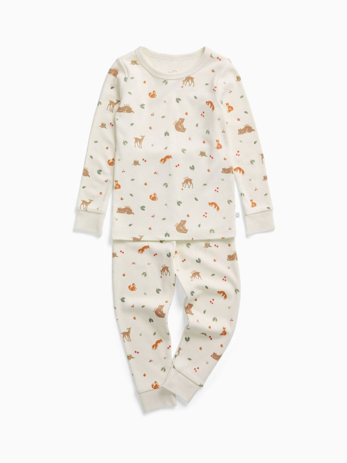 Dsiney Kidz - MORI Cream Supersoft Woodland Pyjamas Set image 3