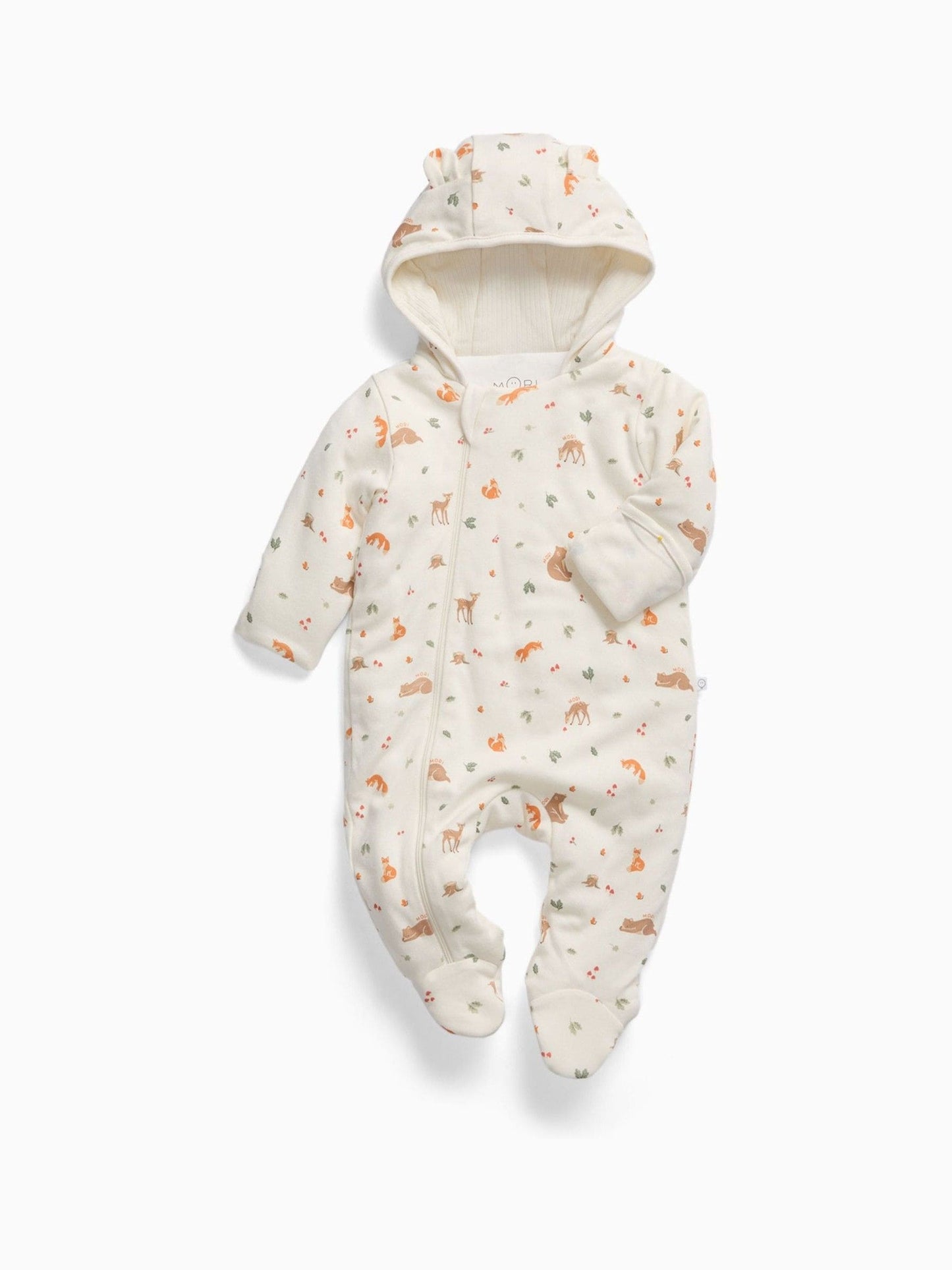 Dsiney Kidz - MORI Cream Supersoft Woodland Pramsuit image 4